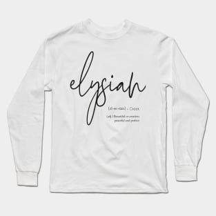 Elysian Long Sleeve T-Shirt